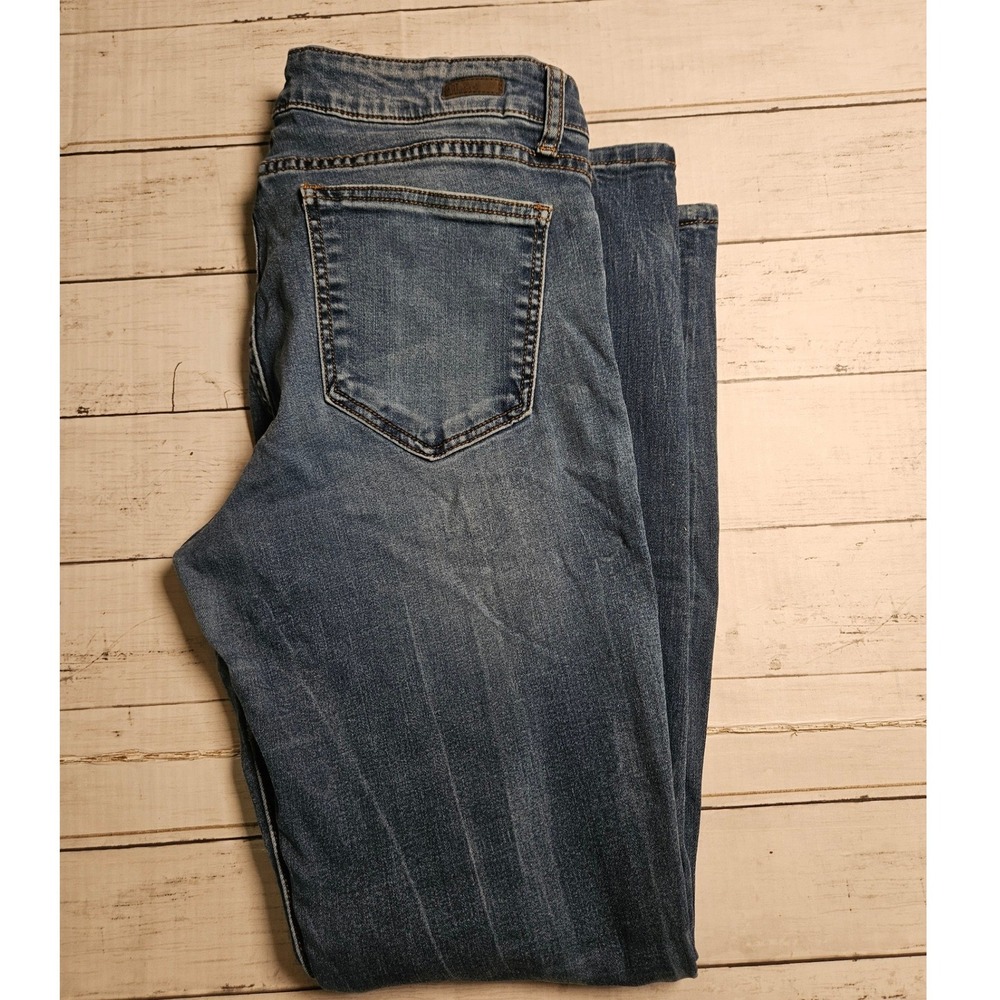 Kut from the Kloth Slouchy Boyfriend Medium Wash Stretch Denim Jeans Size 12